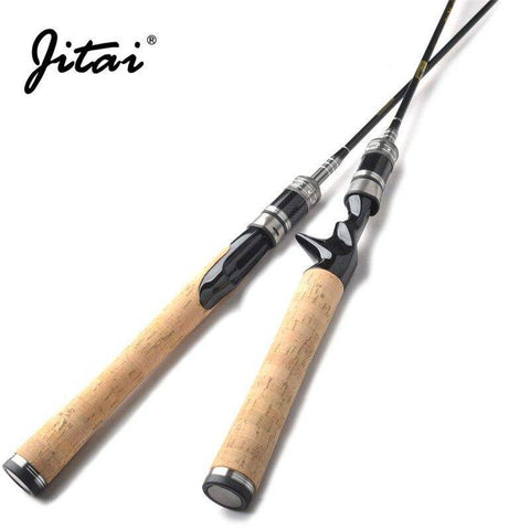 Image of JITAI Carbon Fishing Rods | Spinning and Casting | 2 Parts 70''(1.8m) 103gr/3.6oz