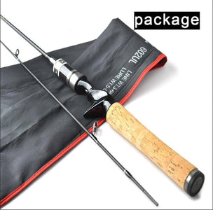 JITAI Carbon Fishing Rods | Spinning and Casting | 2 Parts 70''(1.8m) 103gr/3.6oz