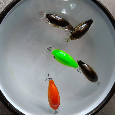 Image of VTAVTA Mini Wobblers Pike Fishing Lure 5pcs/lot