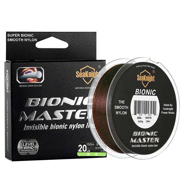 SeaKnight BIONIC MASTER 168yd (150M) Spot Fishing Line |2-25LB| Camouflage |Saltwater
