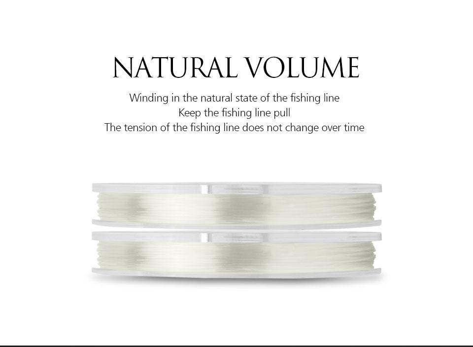 Linnhue 100% Fluorocarbon Carp Fishing Line |55 Yds (50m) | Invisible Sea Fishing Fluorocarbon Leader Line Clear