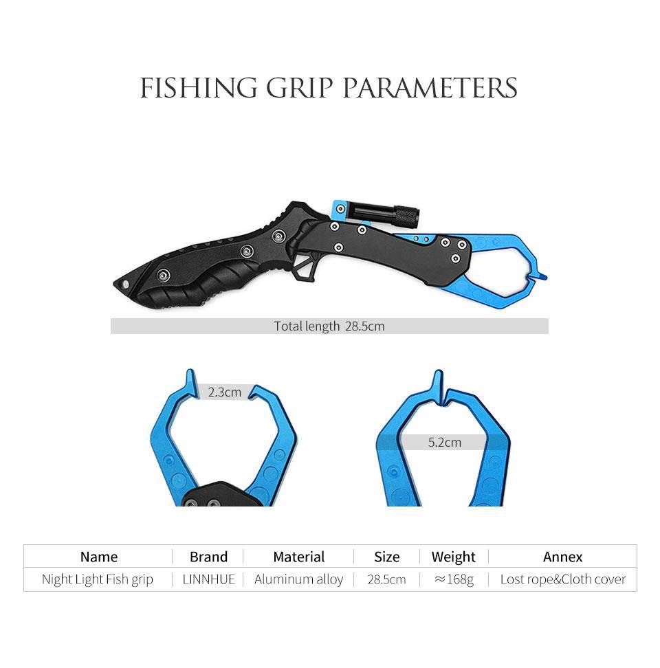 LINNHUE Night Lighted Fishing Grips