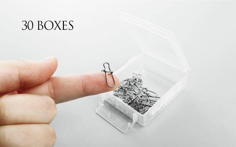 LINNHUE Fishing Snaps | 30 pcs/box