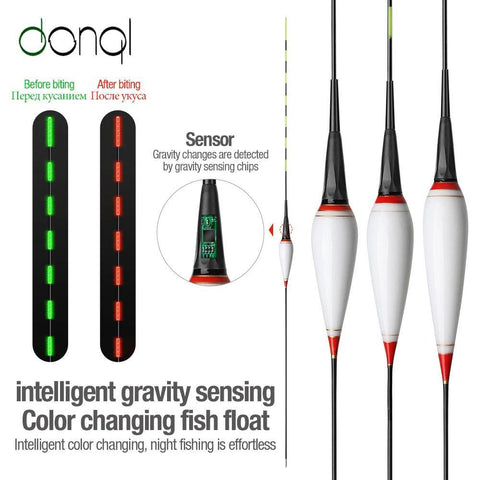 Image of DONQL Smart Led Fishing Float witch Gravity Sensor