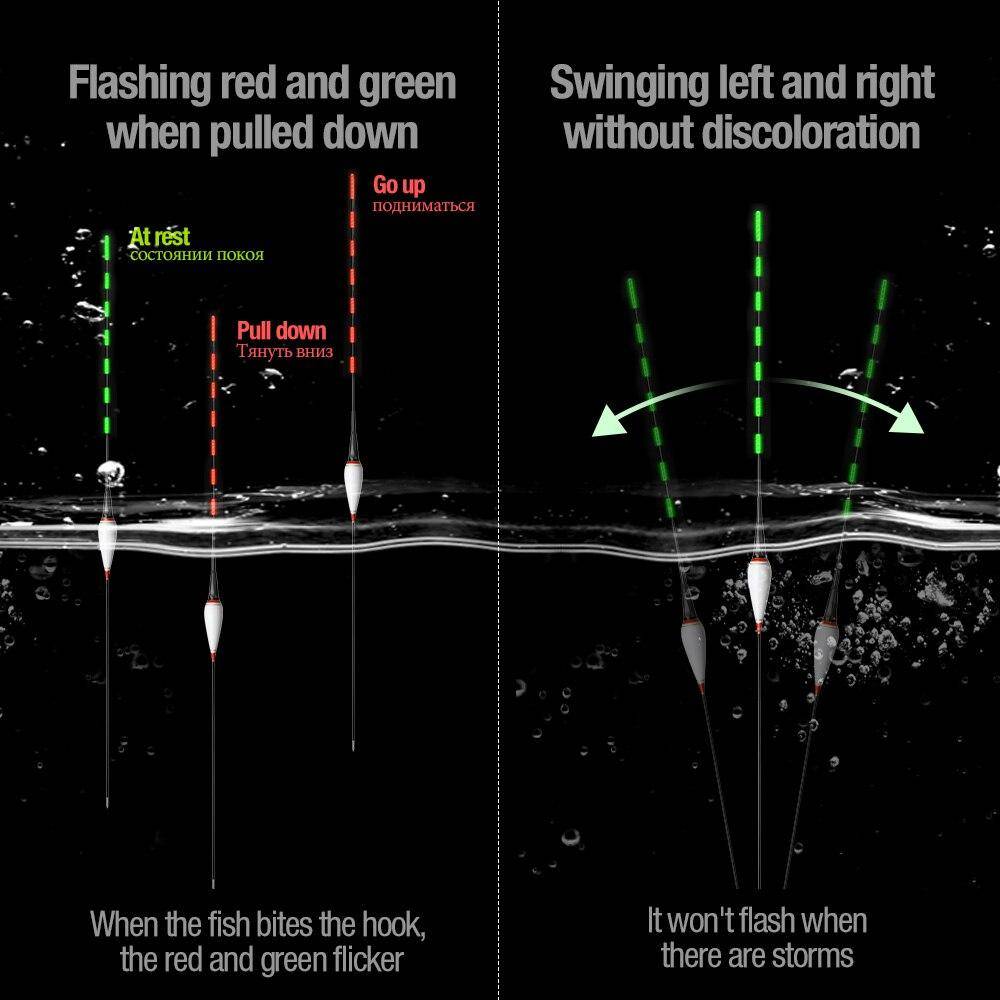 DONQL Smart Led Fishing Float witch Gravity Sensor