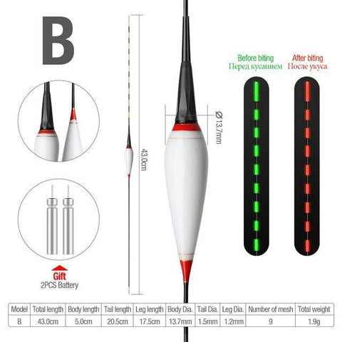 Image of DONQL Smart Led Fishing Float witch Gravity Sensor