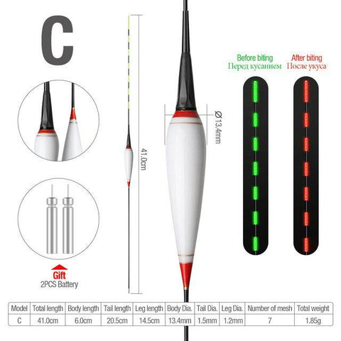 Image of DONQL Smart Led Fishing Float witch Gravity Sensor