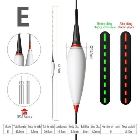 Image of DONQL Smart Led Fishing Float witch Gravity Sensor