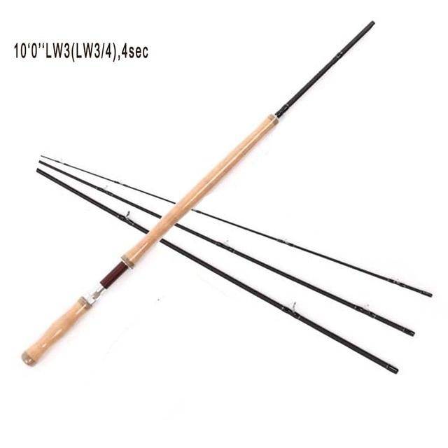 NEW Aventik Double Handed Fly Rod 10' | LW 3 to 10 | 4 sections| 2 Tips