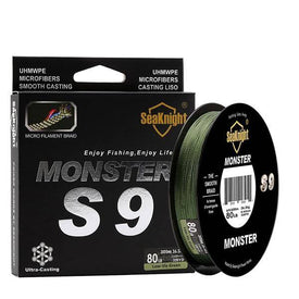 SeaKnight Monster S9 328yd (300m) Braided Fishing Lines  30LB -100LB