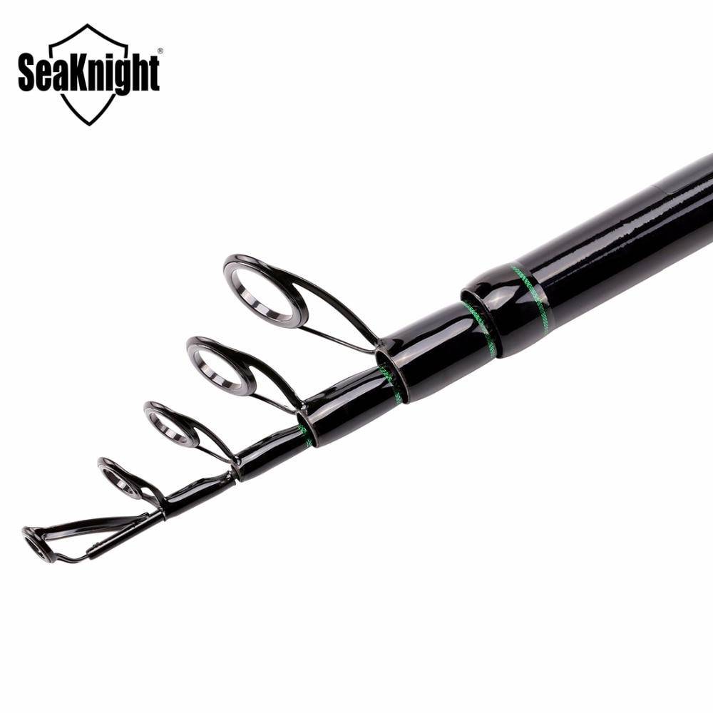SeaKnight BASHER 2 Telescopic Travel Spinning Fishing Rod|Length: 6''10" |Power M |5 Sections |