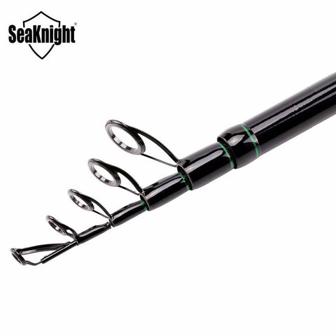 Image of SeaKnight BASHER 2 Telescopic Travel Casting Fishing Rod | Length: 6'10" -7'10'' |Power M |5 Sections |