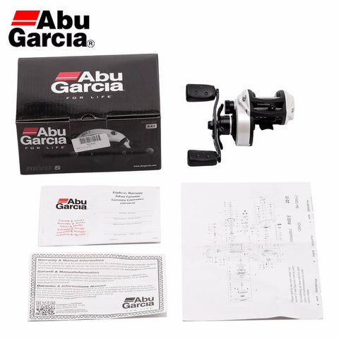 Image of Abu Garcia REVO S Baitcasting Reel | 6.4:1 Gear Ratio| 8BB |Max Drag: 19.84 lb/9kg |X2-Craftic Frame