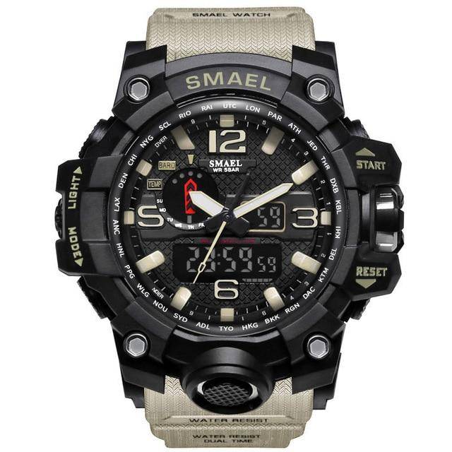 Men Military Watch 50m Waterproof