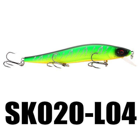 Image of SeaKnight SK020 Fishing Lure 1PC Minnow 14g 110mm 0-1M Depth Wobbling Minnow Floating Lure Hard Bait Fishing Wobblers 10 Colors