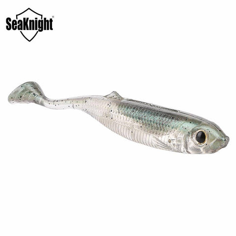 Image of SeaKnight Soft Lure SL004 6g 10cm /3.9inch | 4PCS T Tail Fish Lure | Soft Bait | Saltwater/Freshwater