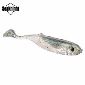 SeaKnight Soft Lure SL004 6g 10cm /3.9inch | 4PCS T Tail Fish Lure | Soft Bait | Saltwater/Freshwater