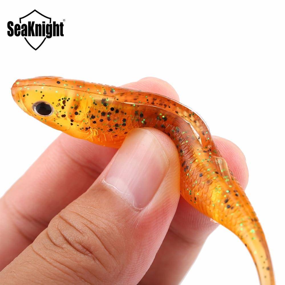 SeaKnight Soft Lure SL004 6g 10cm /3.9inch | 4PCS T Tail Fish Lure | Soft Bait | Saltwater/Freshwater