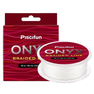 Piscifun ONYX 150yds(137M) Braided PE Fishing Line | 6-150lb