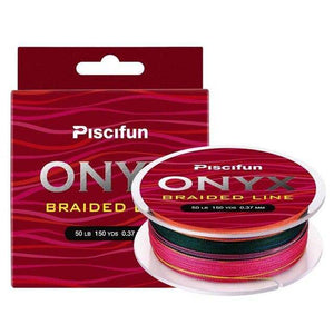 Piscifun ONYX 150yds(137M) Braided PE Fishing Line | 6-150lb