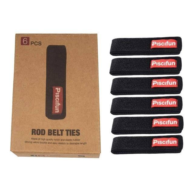 Piscifun 6Pcs/Lot Fishing Rod Tie