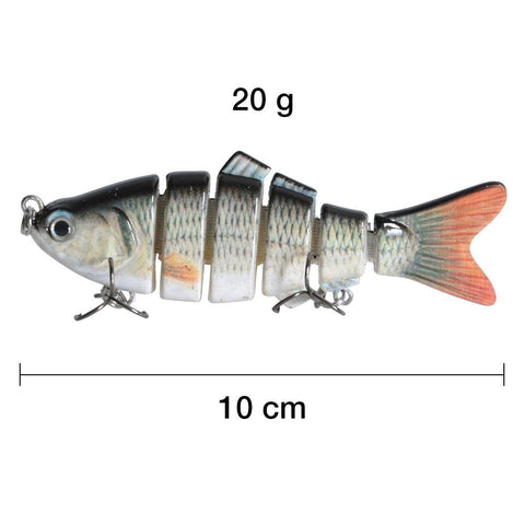 Image of Piscifun 2 Pieces Fishing Lure 3.94''/10cm | 2 Hook Fishing Baits Pesca Cebo