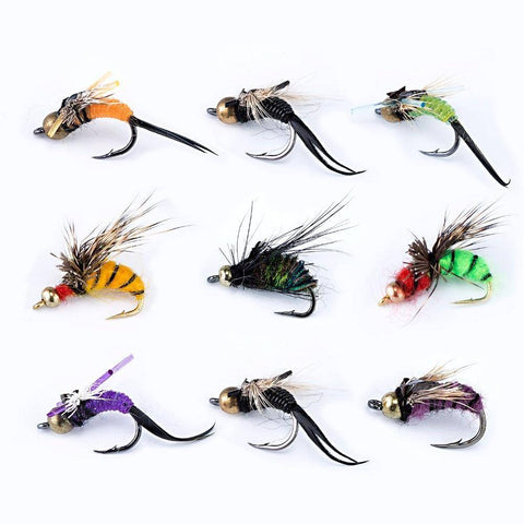 Image of Wet Flies Fly Fishing Lure | 40PCS with Fly Box |