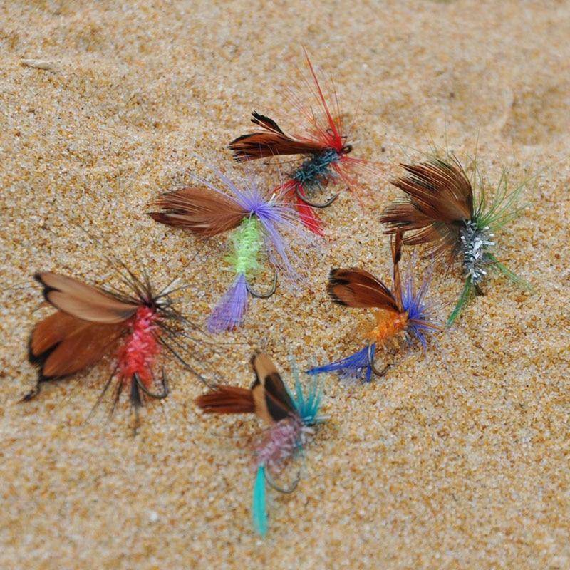 Piscifun 12pcs Dry Flies Fly Fishing Flies Kit