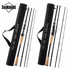 SeaKnight Yasha 704M 2.1M 2.4M 2.7M Lure Fishing Rod Casting Spinning Rod Lure W. 10-30g 12-25LB 4 Sections Pole 65cm Bag Tube