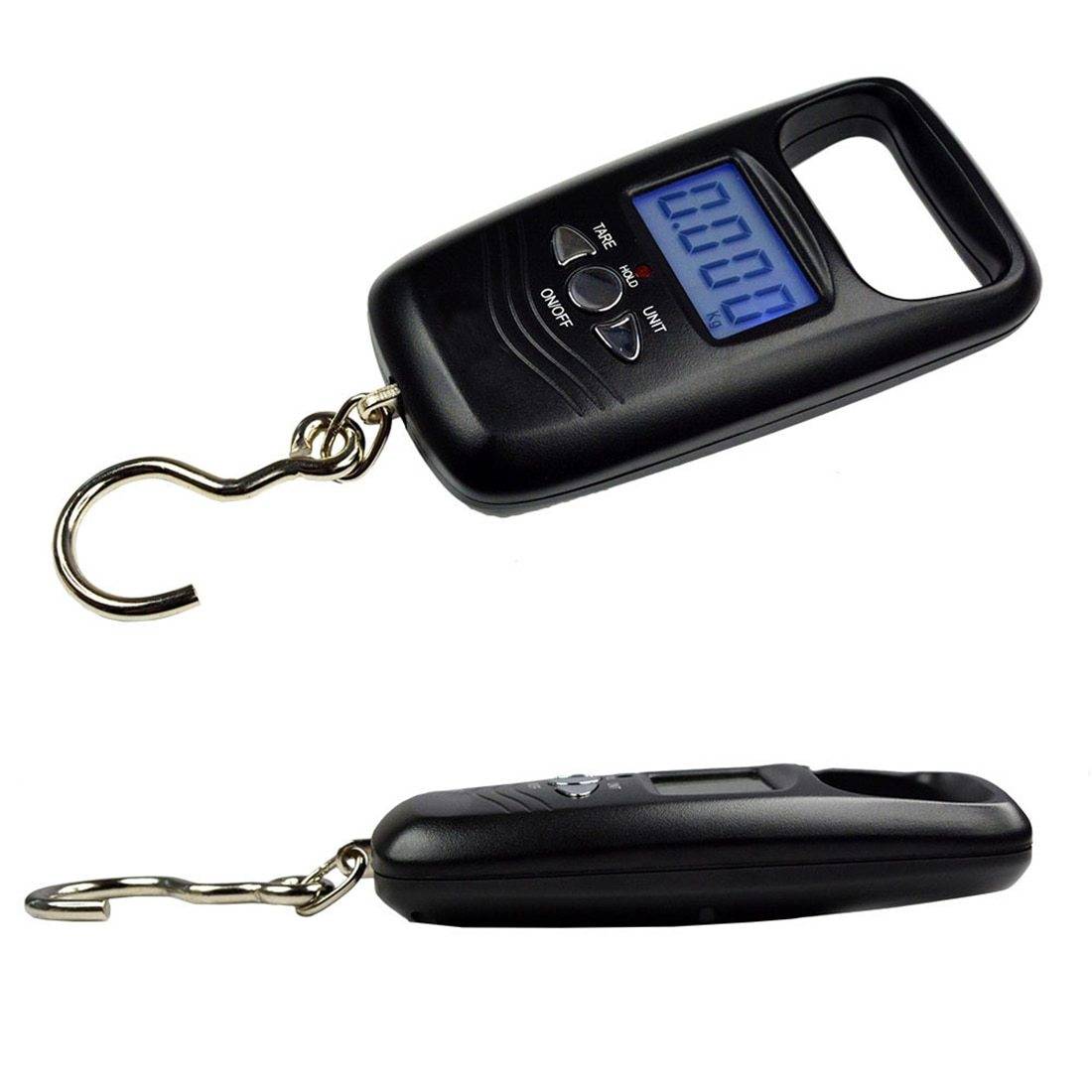 Mini Digital Fishing Scale | Capacity: 110 lb (50kg) | Units: kg, lb, oz,jin