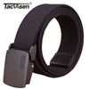 TACVASEN Men SWAT Equipment Army Paintball Belt Military Combat Belt Men's Tactical Belts Canvas Waistband TD-BLL-007