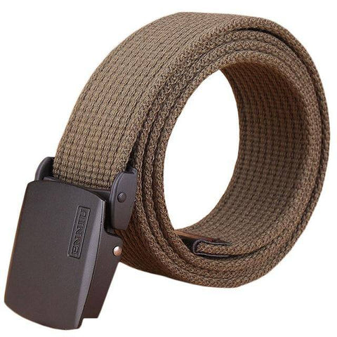 Image of TACVASEN Men SWAT Equipment Army Paintball Belt Military Combat Belt Men's Tactical Belts Canvas Waistband TD-BLL-007