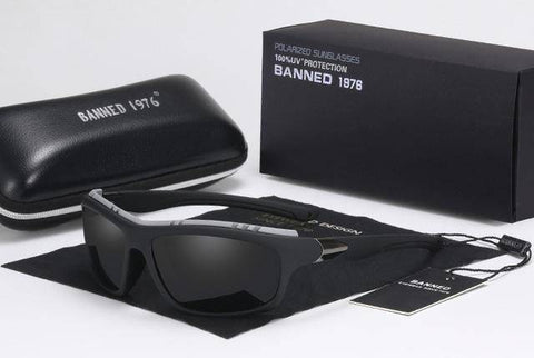 Image of BANNED 1976 HD Polarized Sports  Sunglasses