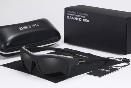 BANNED 1976 HD Polarized Sports  Sunglasses