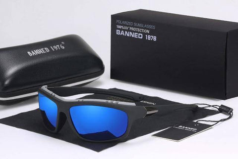 Image of BANNED 1976 HD Polarized Sports  Sunglasses