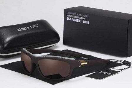 BANNED 1976 HD Polarized Sports  Sunglasses