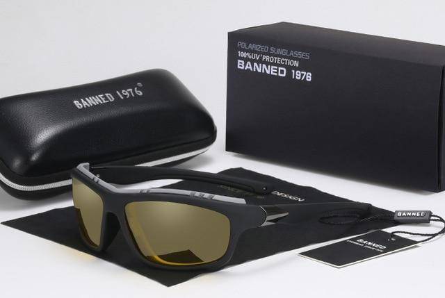 BANNED 1976 HD Polarized Sports  Sunglasses