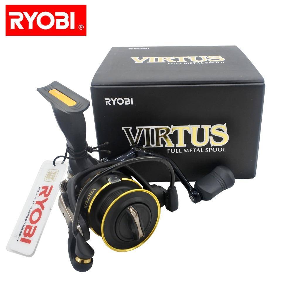RYOBI VIRTUS Baitcasting Fishing Reel  | 5.0:1/5.1:1 Gear Ratio 4+1BB |5.5-12 lbs Max Drag| CNC handle