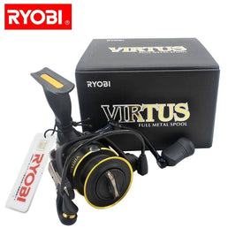 RYOBI VIRTUS Baitcasting Fishing Reel  | 5.0:1/5.1:1 Gear Ratio 4+1BB |5.5-12 lbs Max Drag| CNC handle