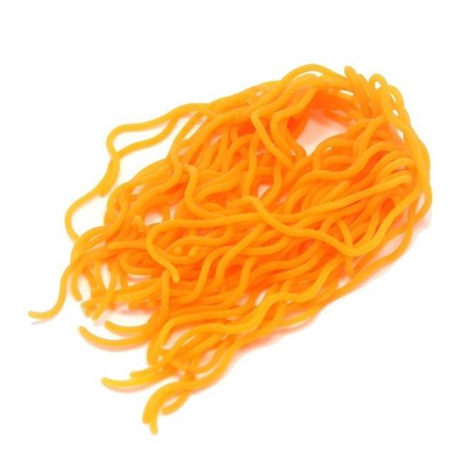 Soft Silicone Earthworms | 60 strands