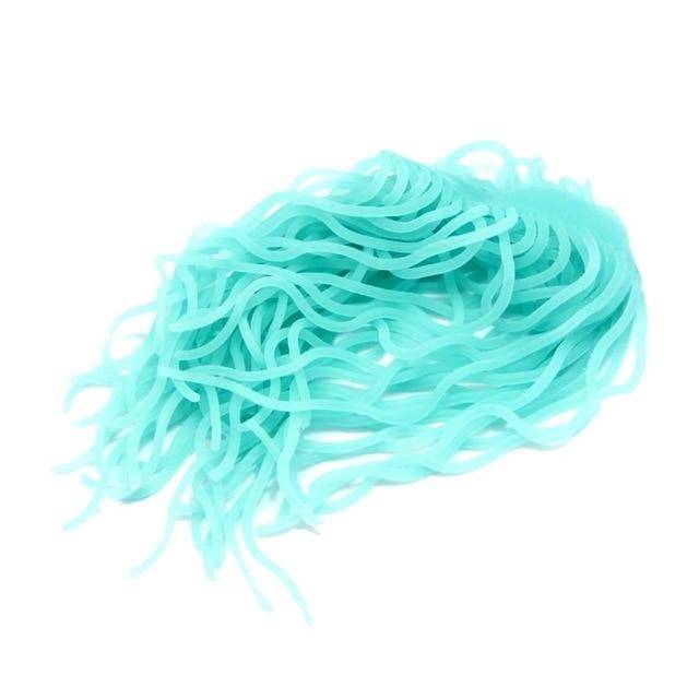Soft Silicone Earthworms | 60 strands