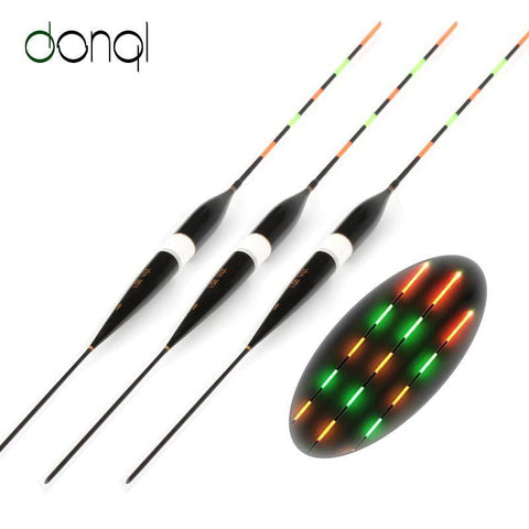 Image of 3pcs/set Fishing Float LED Electric Float Light Fishing Tackle Luminous Electronic Float without battery