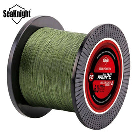 SeaKnight Brand TriPoseidon Series | 330 yd -1093yd(300m -1000m) | PE Braided Fishing Line 4 Strand
