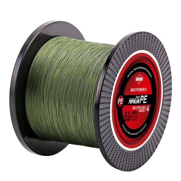 SeaKnight Brand TriPoseidon Series | 330 yd -1093yd(300m -1000m) | PE Braided Fishing Line 4 Strand
