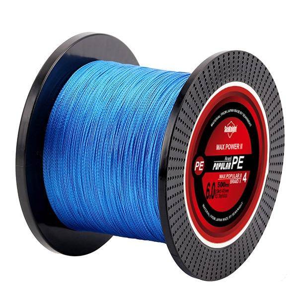 SeaKnight Brand TriPoseidon Series | 330 yd -1093yd(300m -1000m) | PE Braided Fishing Line 4 Strand