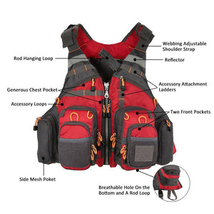 Lixada Fishing Vest