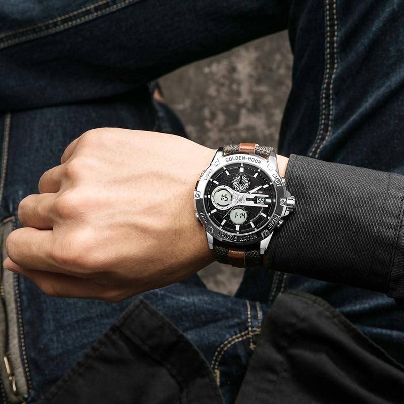 Men Multifunctional Sport Watch