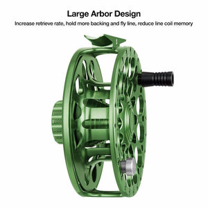 Piscifun Crest Fly Fishing Reel | 5/6 7/8 9/10  Weights |  Right and Left Handed | CNC-machined Aluminum Alloy