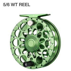 Piscifun Crest Fly Fishing Reel | 5/6 7/8 9/10  Weights |  Right and Left Handed | CNC-machined Aluminum Alloy