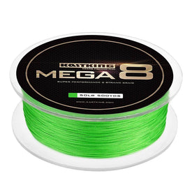 KastKing Mega8 New Braid Line | 500yd/300yd(457m/274m) | 0.14-0.50mm 10-80LB | Sea Fishing